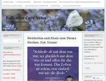 Tablet Screenshot of palliativ-schulung.com